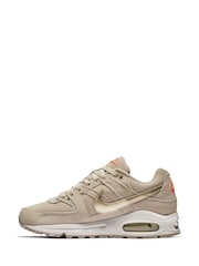 Nike Beige Air Max Command Premium Trainers - Image 4 of 8