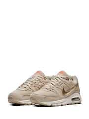 Nike Beige Air Max Command Premium Trainers - Image 5 of 8