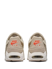 Nike Beige Air Max Command Premium Trainers - Image 6 of 8