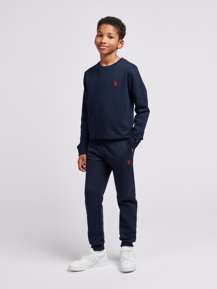 Blauw - U.S. Polo Assn. Double Horsemen Boys Sweatshirt - Image 3 of 7