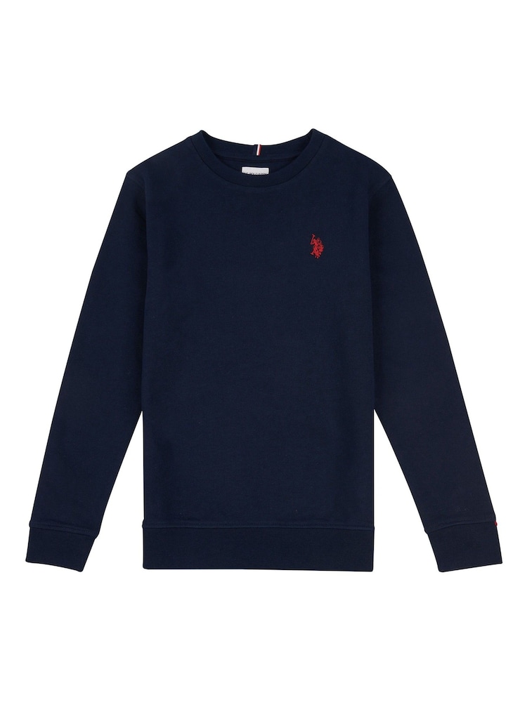 Blauw - U.S. Polo Assn. Double Horsemen Boys Sweatshirt - Image 5 of 7