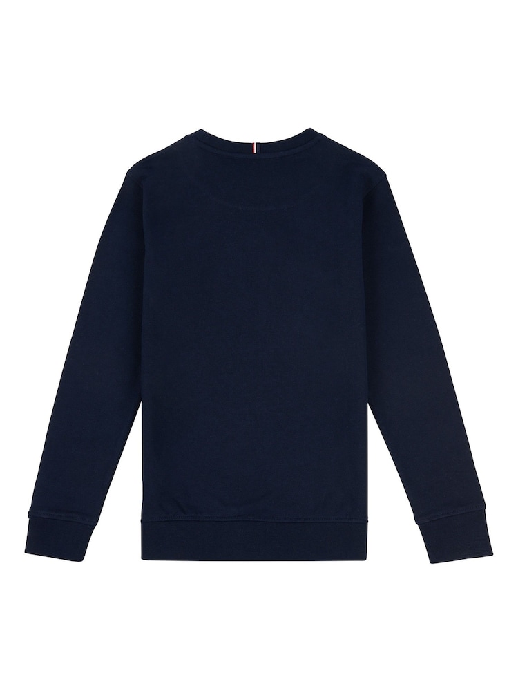 Blauw - U.S. Polo Assn. Double Horsemen Boys Sweatshirt - Image 6 of 7