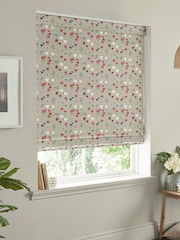 Sophie Allport Red Poppy Meadow Made to Measure 100% Cotton Roman Blinds - Image 5 of 6