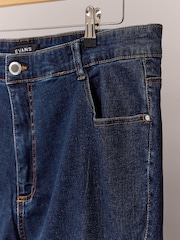 Evans Blue Straight Jeans - Image 6 of 7