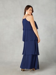Live Unlimited Curve Petite Ruffle Tiered Maxi Dress - Image 4 of 4