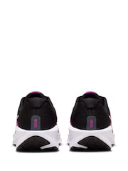 Nike Black/Purple Downshifter 13 Road Running Trainers - Image 6 of 11
