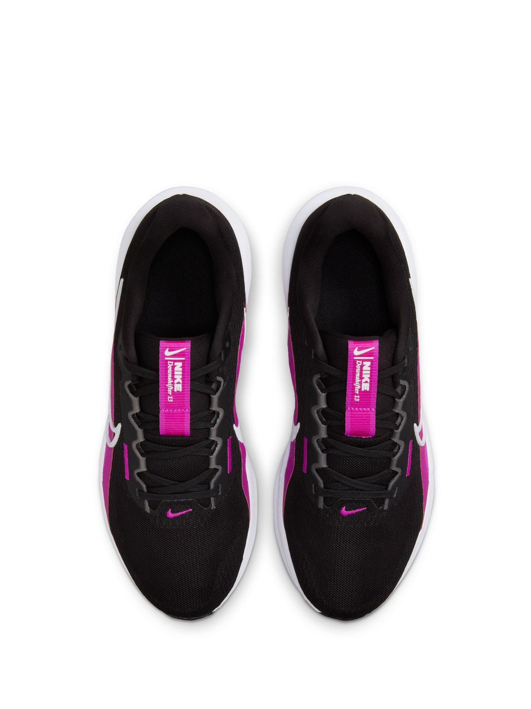 Buy Nike Black Purple Downshifter 13 Road Running Trainers from Next Luxembourg