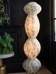 Rockett St George Green/Ecru Floor Lamp - Image 1 of 4