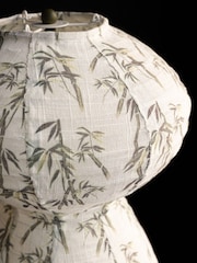Rockett St George Green/Ecru Floor Lamp - Image 2 of 4