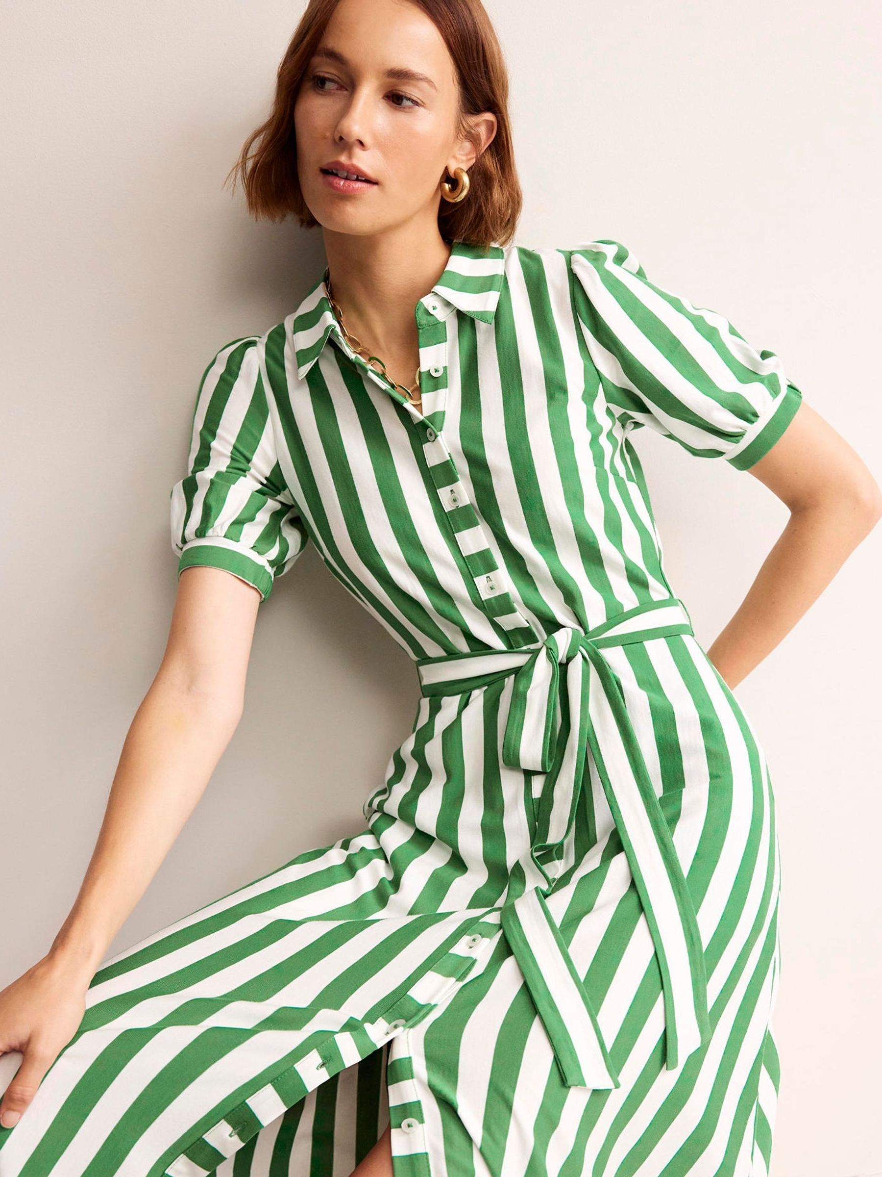 Boden jersey shirt dress discount