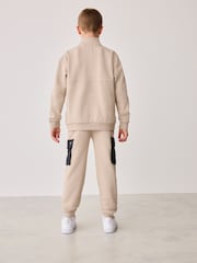 Baker by Ted Baker Funnel Zip Neck Sweatshirt and Joggers Set - Image 2 of 14