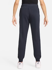Nike Navy Club Fleece Joggers - Image 2 of 3