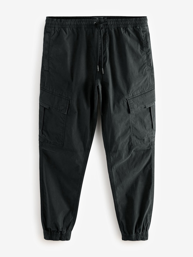 Gris Noir/anthracite - Coupe slim fuselée - Pantalon cargo extensible utilitaire 2 Pack - Image 11 of 17