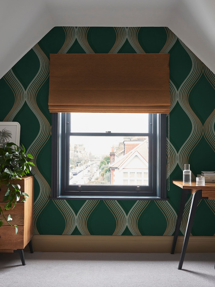 Graham & Brown Green Euphoria Wallpaper - Image 1 of 3