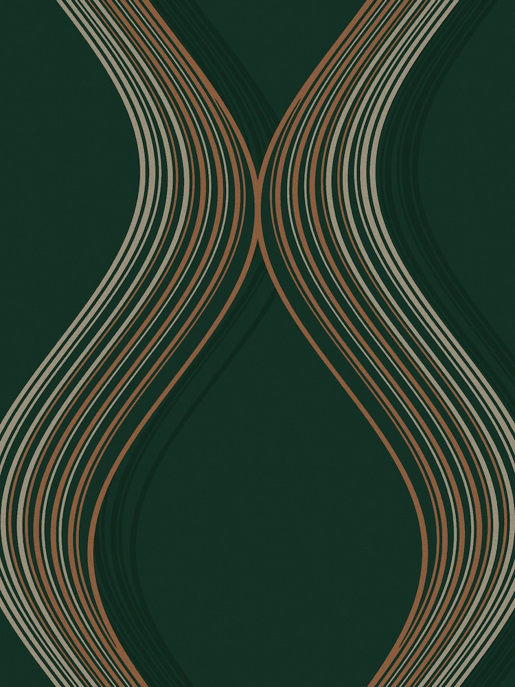 Graham & Brown Green Euphoria Wallpaper - Image 2 of 3