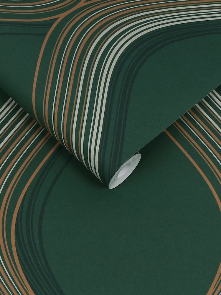 Graham & Brown Green Euphoria Wallpaper - Image 3 of 3
