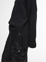 Barbour® International Franchesca Funnel Neck Half Zip Knitted Jumper - Image 5 of 6