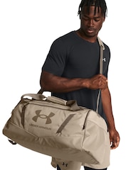 Under Armour Cream Undeniable 5.0 Medium Duffle Bag - Image 3 of 8