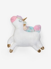 White Light Up Unicorn Cushion - Image 4 of 4