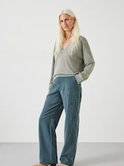 Hush Aston Stricktop aus Leinenmischung - Bild 3 von 5