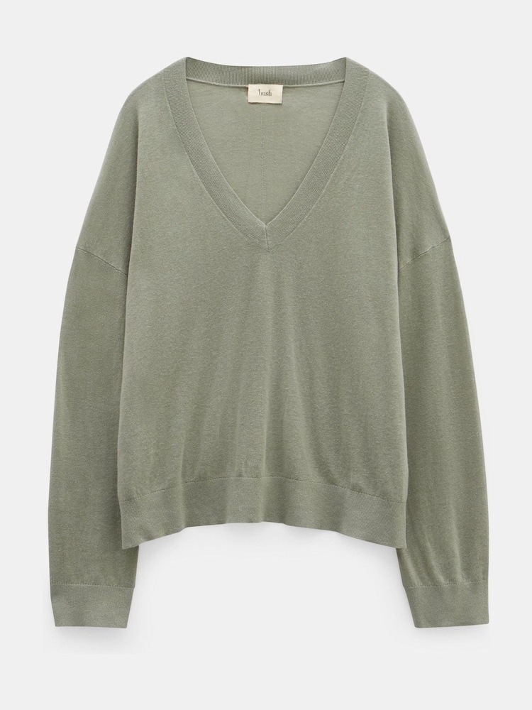 Hush Aston Stricktop aus Leinenmischung - Bild 5 von 5