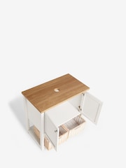 Chalk Malvern Vanity Unit Under Sink Storage Unit - Image 10 of 11