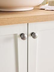 Chalk Malvern Vanity Unit Under Sink Storage Unit - Image 5 of 11