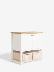 Chalk Malvern Vanity Unit Under Sink Storage Unit - Image 8 of 11
