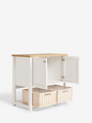 Chalk Malvern Vanity Unit Under Sink Storage Unit - Image 9 of 11