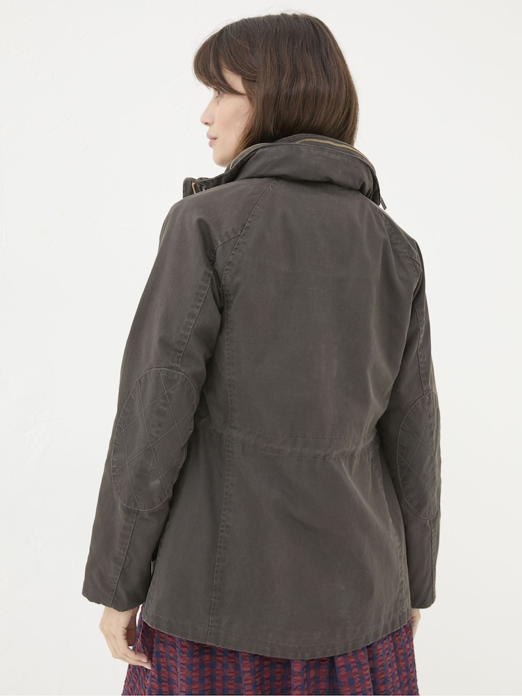FatFace Brown Sussex Heritage Coat - Image 2 of 7