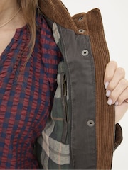 FatFace Brown Sussex Heritage Coat - Image 5 of 7