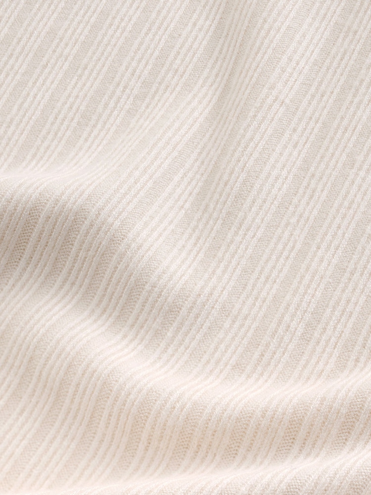 B by Ted Baker Ribbed Off The Shoulder Lounge Top - Image 9 of 9