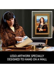 Lego Art Mona Lisa Building Set for Adults 31213 - Bild 6 von 8