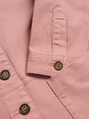 White Stuff Pink Carrie Denim Jacket - Image 7 of 7