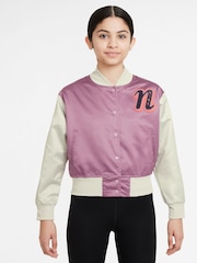 Nike спортивная куртка в университетском стиле - Изображение 1 из 3