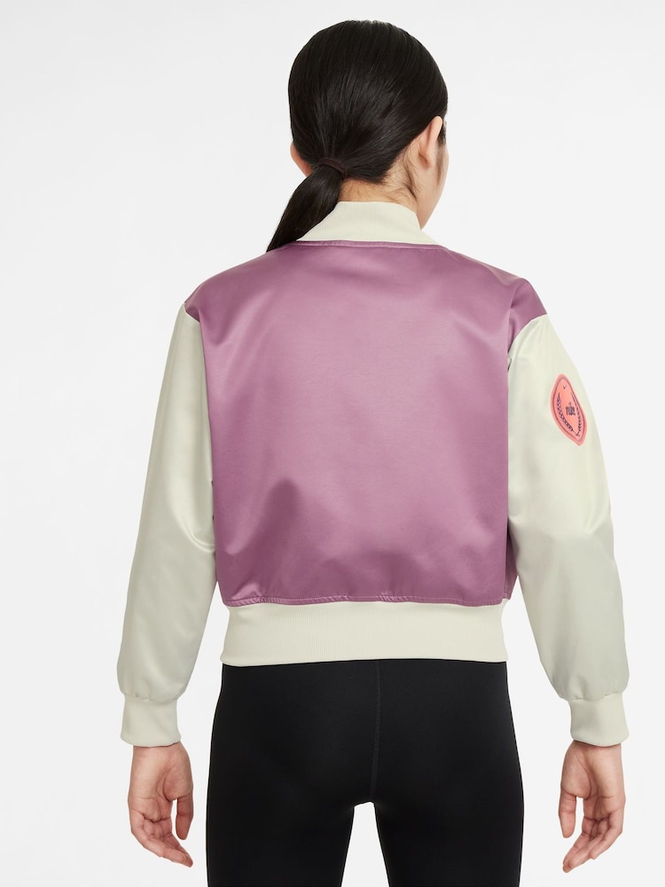 Nike спортивная куртка в университетском стиле - Изображение 2 из 3