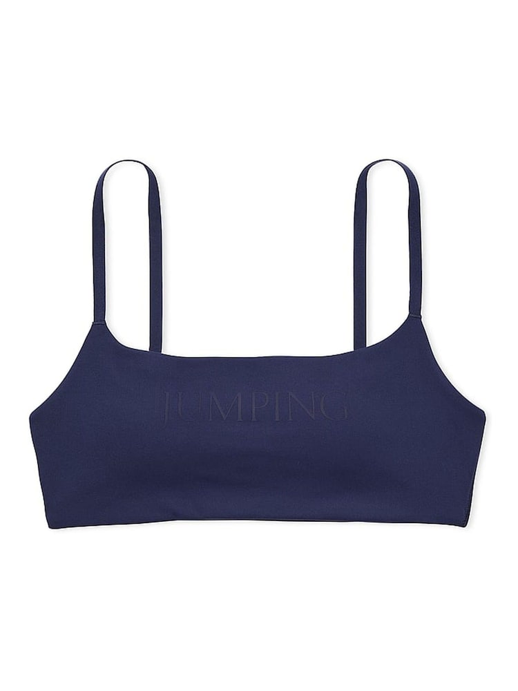 Victoria's Secret PINK Midnight Navy Blue Relay Sports Bra - Image 3 of 3