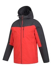 Mountain Warehouse Red Brisk Extreme Mens Waterproof Jacket - Image 4 of 5