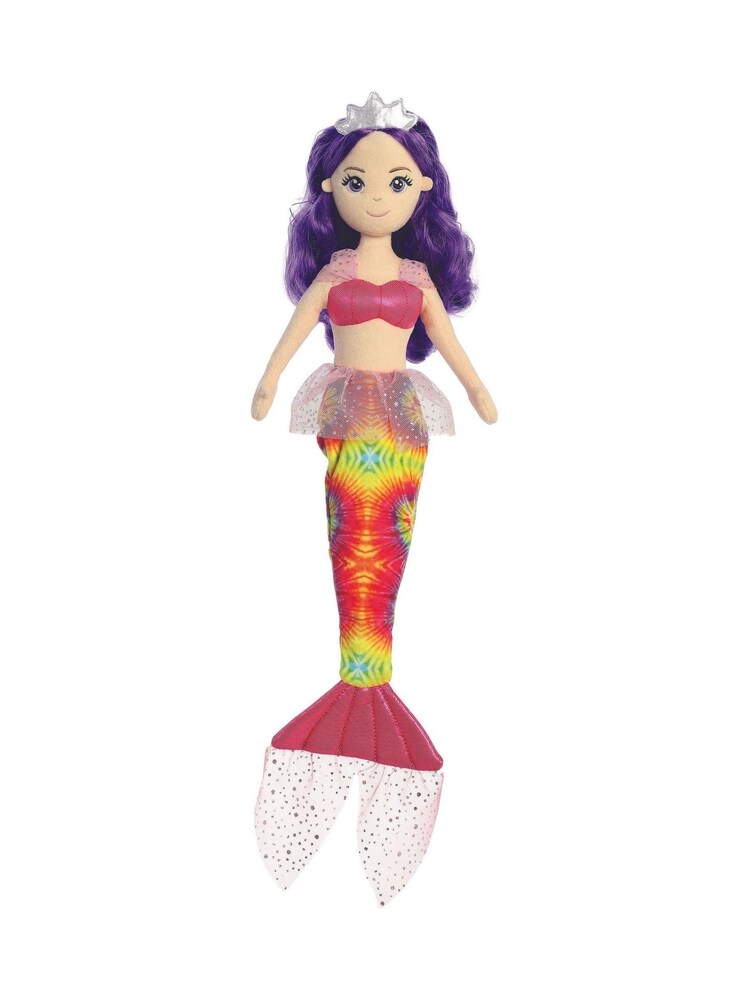 Aurora World Sea Sparkles Tie Dye Harmony Plush Toy - Image 1 of 2 Aurora World Sea Sparkles Tie Dye Harmony Plush Toy - Image 1 of 2