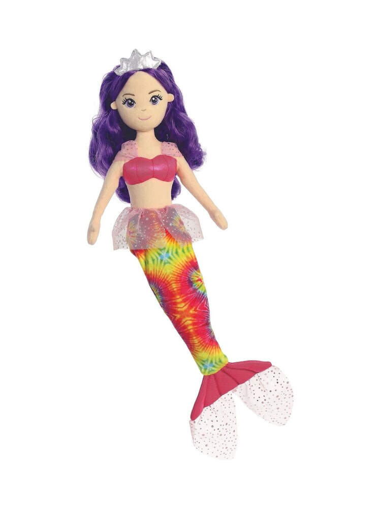Aurora World Sea Sparkles Tie Dye Harmony Plush Toy - Image 2 of 2 Aurora World Sea Sparkles Tie Dye Harmony Plush Toy - Image 2 of 2