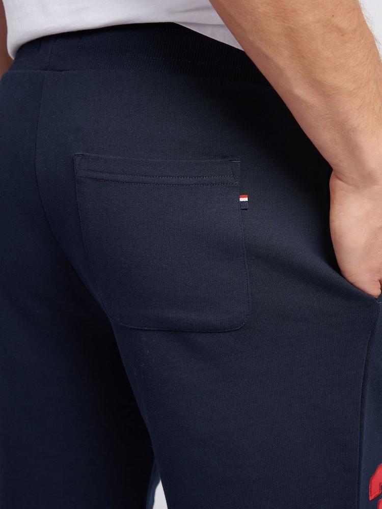U.S. Polo Assn. Blue Chrome Mens Classic Fit 100% Cotton Player 3 Sweat Shorts - Image 6 of 9
