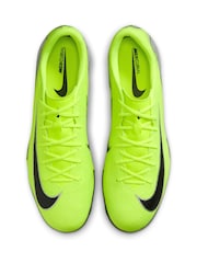 Nike Volt/Black Adults Zoom Mercurial Vapor 16 Academy Turf Football Boots - Image 5 of 8