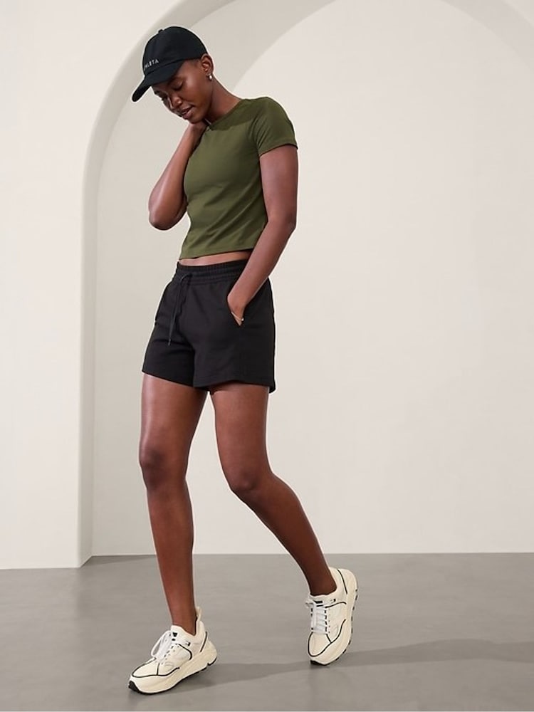 Athleta Green Essential T-Shirt - Image 1 of 2 Athleta Green Essential T-Shirt - Image 1 of 2