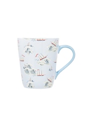 Cath Kidston Set of 4 Blue Stanley Mugs - Image 3 of 4
