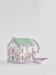 Cath Kidston Cream Doll House Cross-Body 100% Cotton Bag - Image 2 of 6