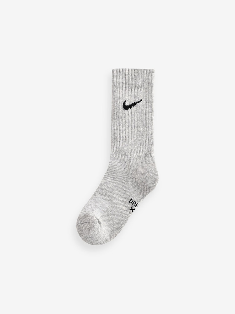 Grau - Nike Performance Crew-Socken für kleine Kinder, 6er-Pack - Bild 2 von 2 Grau - Nike Performance Crew-Socken für kleine Kinder, 6er-Pack - Bild 2 von 2
