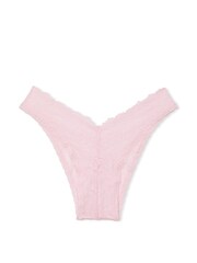 Victoria's Secret PINK Pink Tulip Brazilian Floral Lace Knickers - Image 3 of 3
