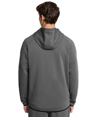 Cinza - Moletom com capuz e zíper completo Under Armour Unstoppable Hoodie - Imagem 2 de 4