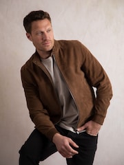 Lakeland Leather Brown Hayton Suede Jacket - Image 2 of 9