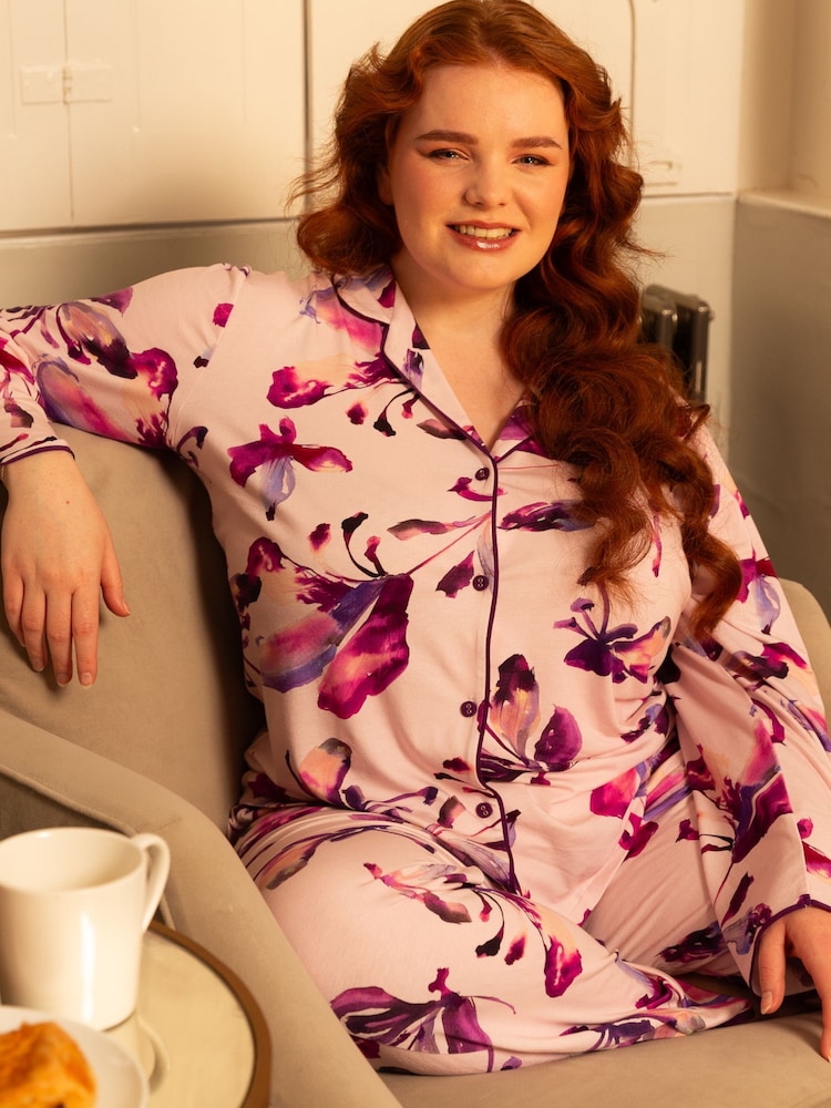 Cyberjammies Langärmliges bedrucktes Jersey-Pyjamaset - Bild 1 von 4 Cyberjammies Langärmliges bedrucktes Jersey-Pyjamaset - Bild 1 von 4